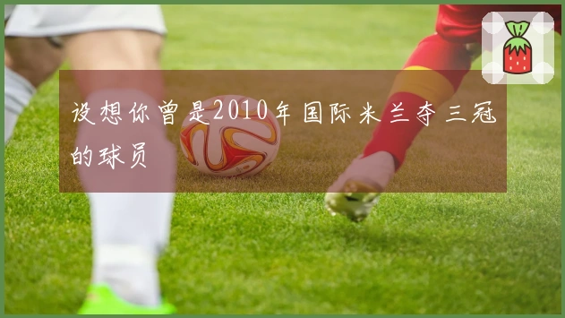 设想你曾是2010年国际米兰夺三冠的球员